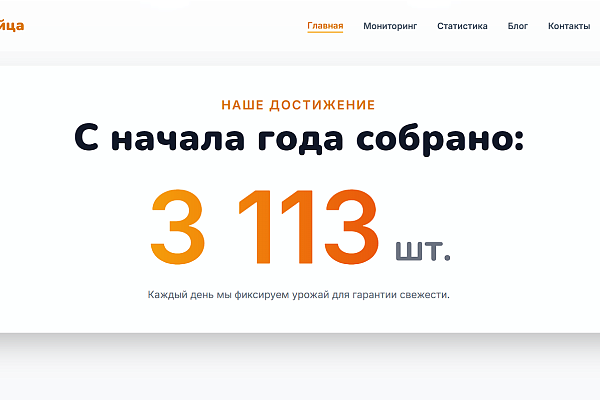 Яйца под присмотром технологий!