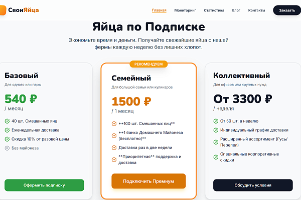 Яйца под присмотром технологий!